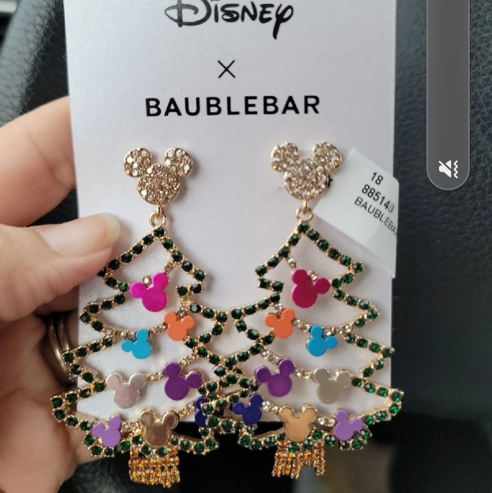 Baublebar disney earrings
